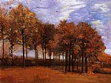 Vincent van Gogh Autumn Landscape painting